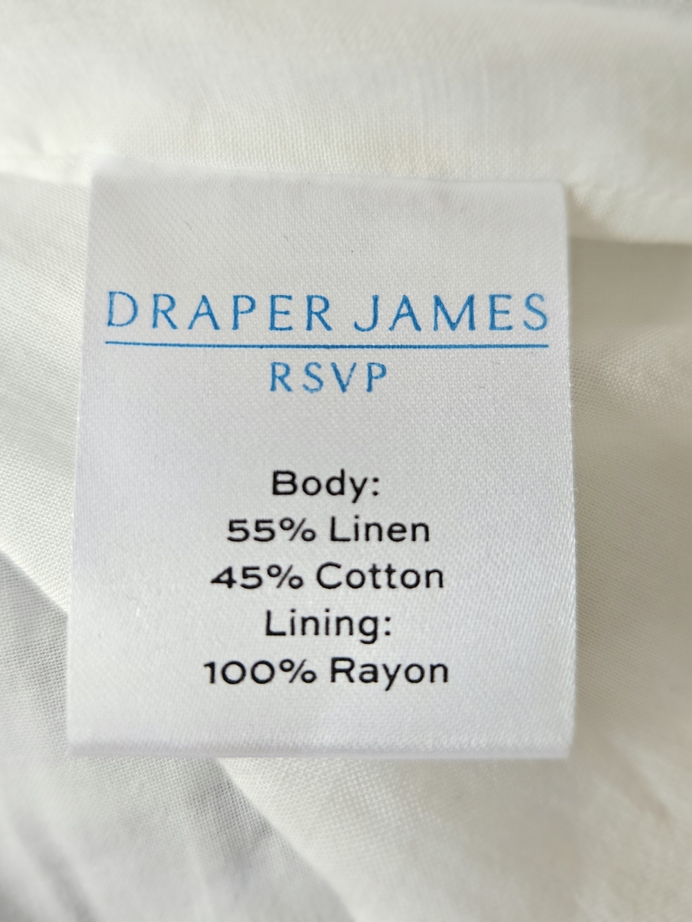 Draper James RSVP Striped Linen Blend Ruffle Hem Sleeveless Dress Size S - Picture 10 of 13